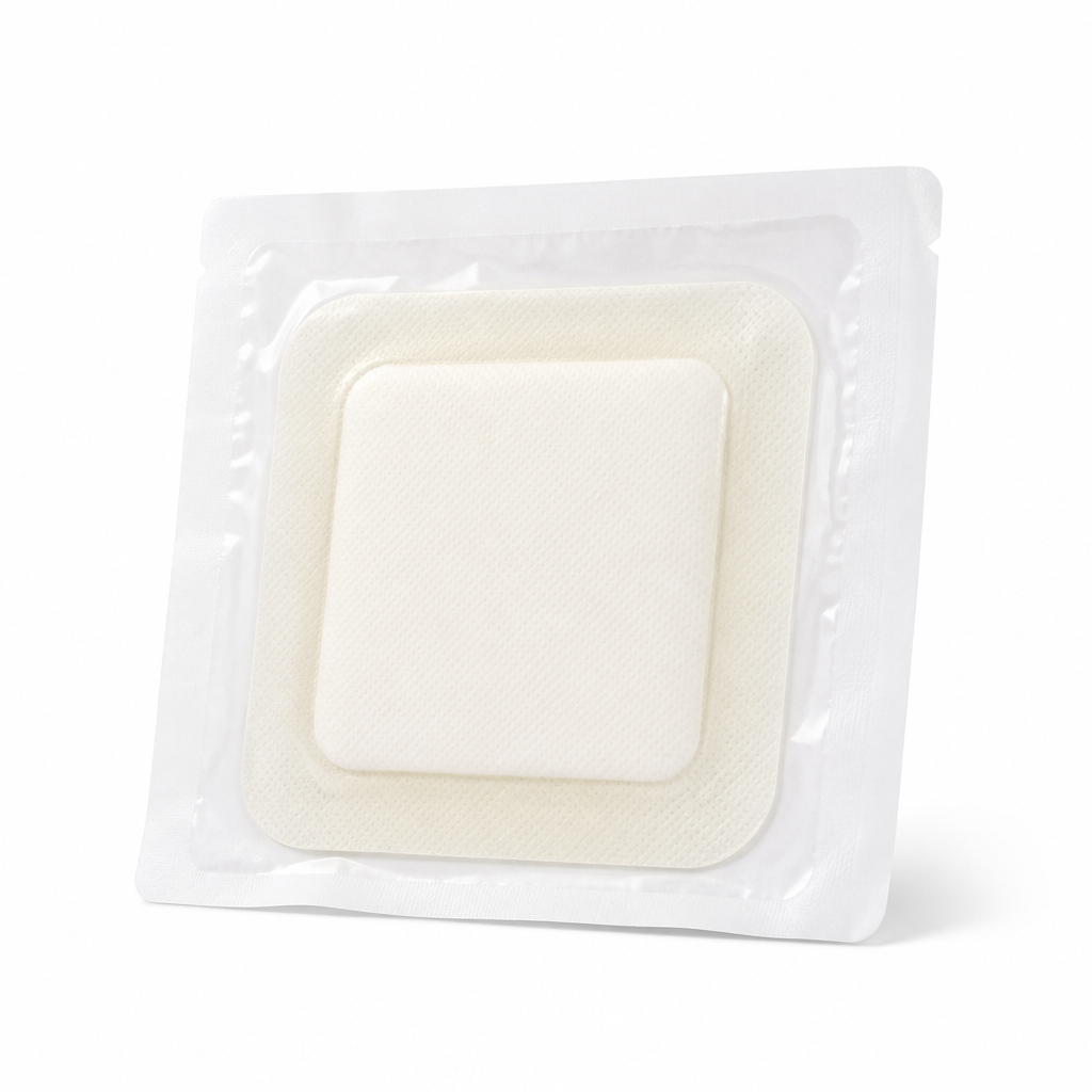 Foam Dressing Silicone Border