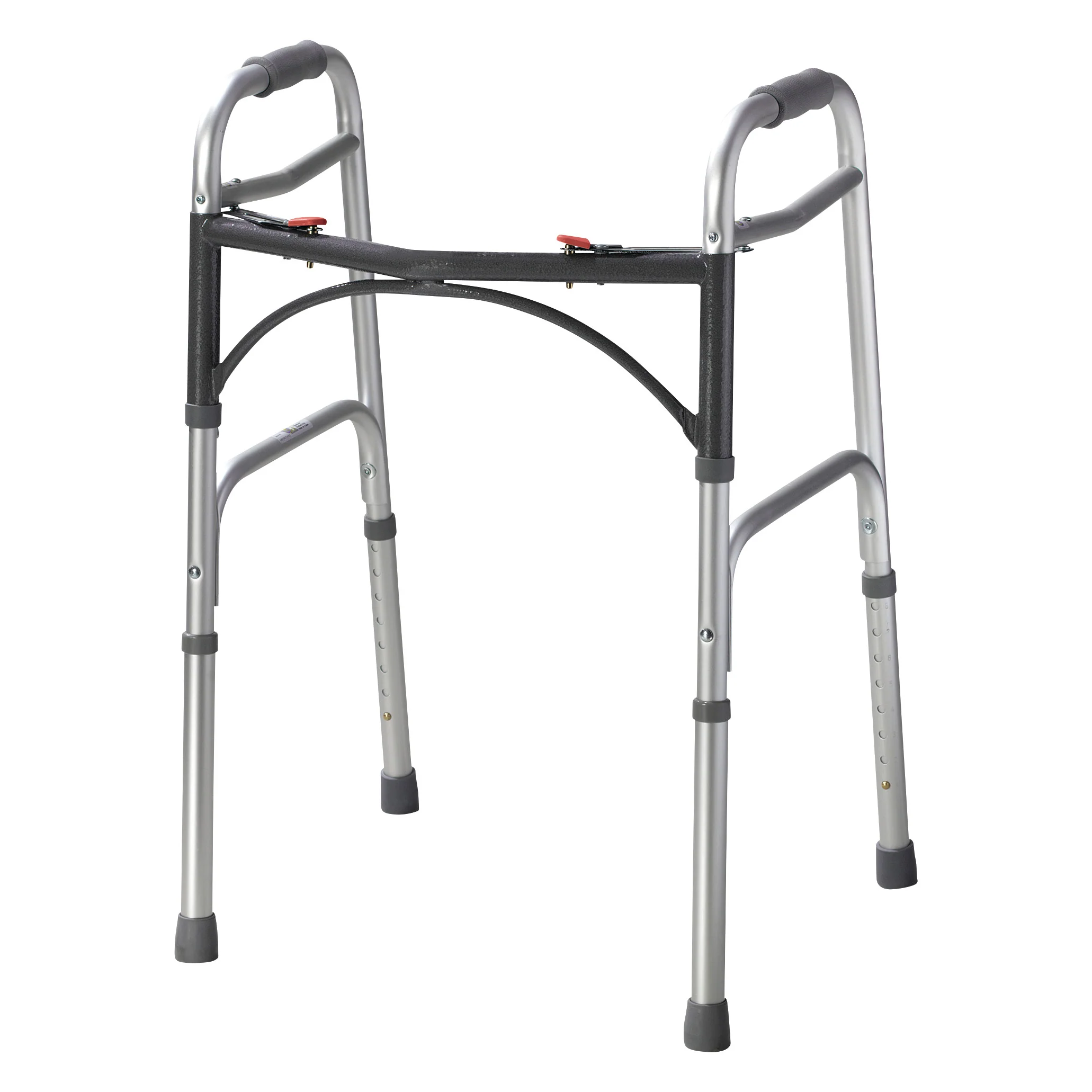 Drive Medical Deluxe Two-Button Folding Walker